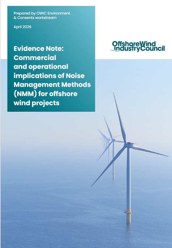 Commercial  and operational  implications of Noise  Management Methods  (NMM) for offshore  wind project
